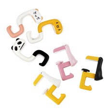 하라 캐릭터 가방걸이 가방거치대 사무실가방걸이 가방걸이후크, 블랙 팬더, 블랙팬더, 1개