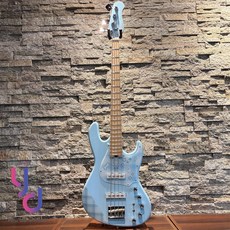 GU Guitars SRB KK421 Kyone 簽名款 四弦電貝斯 藍色 主動式電路, 1個