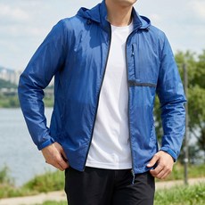 남성 후드 초경량 바람막이 자켓 MBJM208 (95~110)