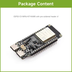 웨이브쉐어 ESP32-C5 듀얼 밴드 Wi-Fi 6 개발 보드 240MHz RISC-V 프로세서 ESP32-C5-WROOM-1 시리즈 모듈, 01 China Mainland, 01 WIFI6-KIT-N16R8-M