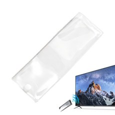 리모컨 커버 안티 스크래치 먼지 증거 보호 아이템 원격 제어 프로텍터 가드 아파트 기숙사 농가 민박 학교, 01 18x6cm