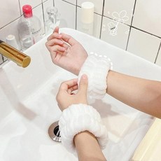 손목밴드 흡수형 물흘러내림방지 세면 세안손목밴드