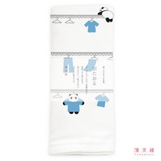 일본 하마몬요 순면 거즈 얇은 타올 온천수건 4타입, 1개, 08 빨래 팬더