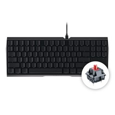 CHERRY 체리 키보드 MX BOARD 3.0S TKL 기계식 유선 텐키리스 게이밍 키보드 (4종 축 선택) / 공식 판매점, 적축, G80-3876-적축, 블랙