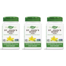 (2주문시+1)식물성 항우울제 우울증 완화 심신안정 천연 세로토닌영양제 세라토닌 성요한풀 세인트존스워트 350mg 180캡슐, 180정, 3개