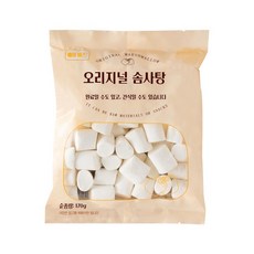 씨플 화이트 원맛 솜사탕 170g 베이킹원료 설화과자 개별포장 솜사탕, 원맛 솜사탕 [170g*5]