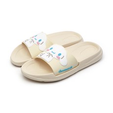 산리오 슬리퍼 시나모롤 베이지 슬리퍼