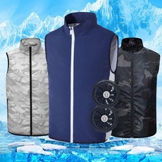 도모아 KC 빅팬 선풍기 조끼 쿨조끼 선풍기옷 쿨링 냉조끼 에어컨 냉감 아이스 냉풍 냉방 얼음