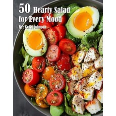 (영문도서) 50 Hearty Salads for Every Mood Recipes Paperback, Marick Booster, English, 9798330502028