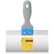 베이츠 테이핑 나이프 8인치 스테인리스 스틸 드라이월용 부드러운 그립 손잡이 8 Inch, 1세트