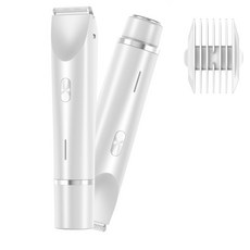 女用雙頭剃毛器, 白色, 電動剃毛刀