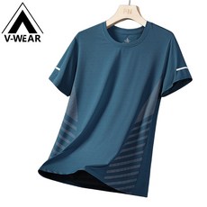 V-WEAR 冰絲速乾短袖上衣 男女運動休閒圓領T恤