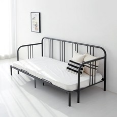 마켓비 MOLDE 데이베드 확장형 침대 80200 KS1016BD 당일발송 19649, 기본, 에그화이트, 에그화이트