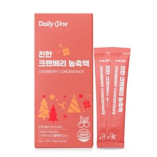 데일리원 진한 크랜베리 농축액, 210g, 1개