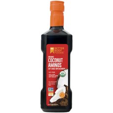 베터바디푸즈 코코넛 아미노 소이 소스 리플레이스먼트 글루텐 프리, 1개, 500ml
