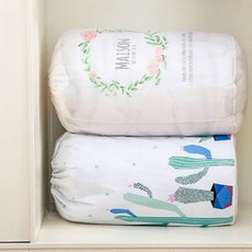 다플 캠핑 이불 파우치 겨울 패딩 의류 포장 수납함 원룸, 1개, daoll FLER-1.화관