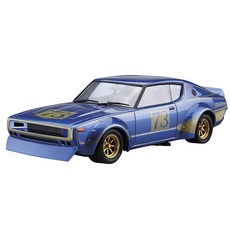 청도 문화 교재사 1/24 더 모델카 시리즈 No.48 닛산 KPGC110 환상의 켄메리 레이싱 #73 플라모델