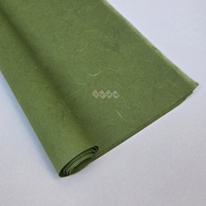 덕인 색 운용한지 Y 64x94cm 닥70% 고급형 포장 공예, 10개, 10 풀색