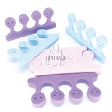 발가락토우 매니큐어헬퍼 발가락고정스펀지 랜덤색상 발가락분리대 풋케어용스펀지