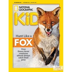National Geographic Kids Usa 2024/25년12/1월호 (내셔널 지오그래픽 키즈 아동 영어 교재 월드매거진) - 당일발송