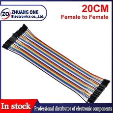 3.3V/5V MB102 브레드보드 전원 모듈 + 65 점퍼 와이어 830 포인트 Arduino 키트용 프로토타입 빵, 07 20C female to female, 1개