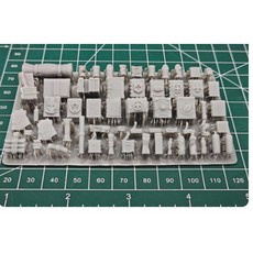 1/35 1/24 장면 액세서리 자갈과 잔디 버려진 파이프라인 불꽃 효과 부품 3D 인쇄 수지 판타지, Canned book milk, 1개