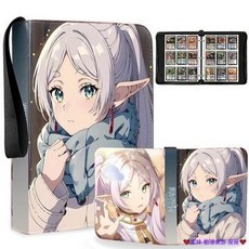 臺灣發貨 葬送的芙莉蓮卡冊 拉鏈卡冊 卡牌收纳册 多頁卡位卡冊 收納卡冊 大容量 四宮格 九宮格 卡皮质卡冊 動漫卡冊