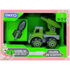 OKVID DIY 組裝軍事火箭砲車, 1個