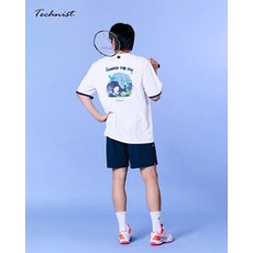 테크니스트 아울렛 TNT5585 코튼라이크 캐쥬얼 운동복 배드민턴 탁구 스쿼시 스포츠웨어