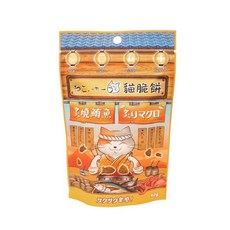 卡滋化毛潔牙餅 貓餅乾 潔牙零食 貓點心 翔帥寵物生活館, 1個, 吶一口-炙燒鮪魚風味,60g