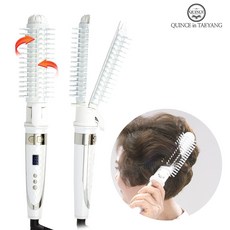퀸스IN태양 오토롤링 브러쉬고데기 시즌2 자동회전 뽕 뿌리볼륨 매직 볼륨웨이브 판고데기 헤어롤탈착 봉고데기사용가능 해외겸용