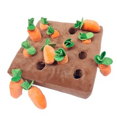 DS小狗胡蘿蔔園嗅覺訓練玩具, 混色, 1個