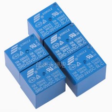 5PCS 전원 릴레이 5V 12V 24V SRD-05VDC-SL-A SRD SL A C 10A 250VAC 5PIN DC, 05 SRD-05VDC-SL-A, 1개