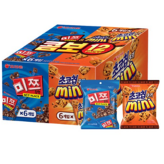 오리온 콤보 12 PACKS 과자세트, 미쯔 6p + 초코칩 쿠키 미니 6p, 3개