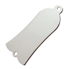 shangren 베이스 어쿠스틱 전기 액세서리 용 2 조각 나사가있는 벨 모양의 트러스로드 커버, 설명, 실버, 1개