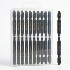 피코큐브 토션비트 110mm 자석 양면 십자 드라이버 PH2 10P, 1세트