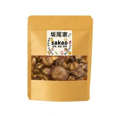 坂尾家 黃金脆香菇 台灣在地香菇 低溫烘焙 酥脆口感 健康零食, 40g, 1個