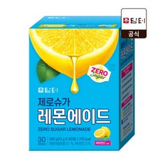 담터 제로슈가 레몬에이드, 1개, 30개입