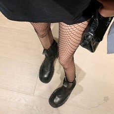 패션 그물망 레그웨어 겹쳐신는 스타킹 파티 클럽 무대 공연 의상 코디 스타일