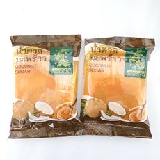 태국 코코넛 슈가 오리지널 coconut sugar 팜슈가 MAHANAVA, 2개, 500g