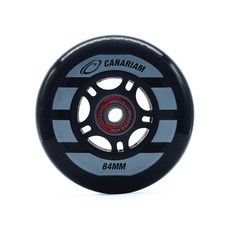 84mm 조각 인라인 스피드 스케이트 바퀴 녹색 83A 기타 색상 84A 타이어 레이싱 ines 롤러, model 10, 1개