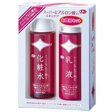 超級玻尿酸保濕化妝水乳液套裝 含膠原蛋白和胎盤素, 1套