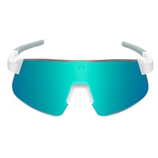 알타리스트 하야테 R2 러닝 자전거 골프 스포츠 고글 선글라스, 1개, 10.화이트/블루 미러