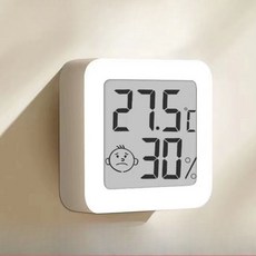 迷你溫濕度計 溫度計 溼度計 溫濕度監測器 測溫器 家用濕度機 溫度機 室內 外出 濕度 溫度 便攜, 1個, 如圖示