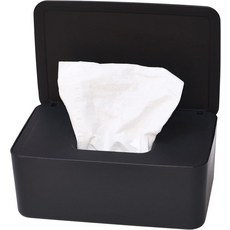 기저귀 물티슈 디스펜서 휴지 보관함 케이스 가정용 사무실 자동차용 뚜껑이 있는 홀더블랙, Green Lid, White