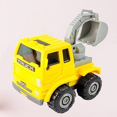 중장비 유아 트럭 자동차 어린이 장난감, 굴착기S, 1개