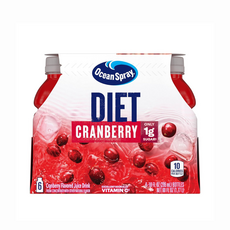 오션스프레이 다이어트 10칼로리 크랜베리 주스 드링크, 295ml, 6개