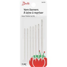 드리츠 56Y-D 원사 다너스 핸드 니들 사이즈 14/18 니켈 7개, 드리츠 56Y-D 원사 다너스 핸드 니들 사이즈 14/