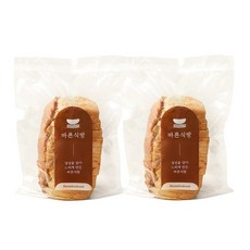 바른식방 통밀식빵 (유기농 통밀 100%), 2개, 660g