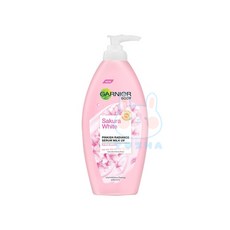 GARNIER 卡尼爾 櫻花淨白保濕乳液, 1個, 400ml